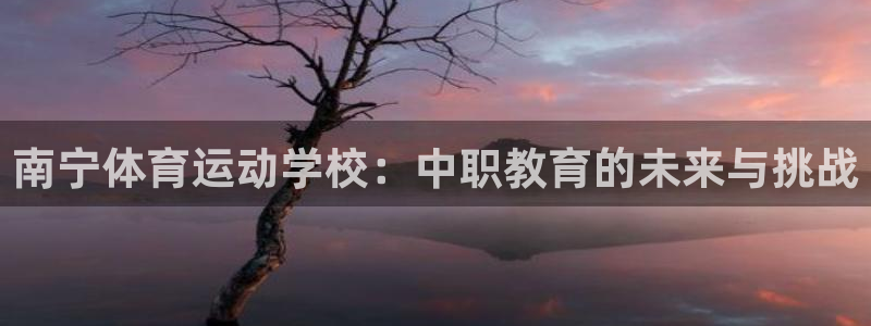 三亿体育网：南宁体育运动学校：中职教育的未来与挑战